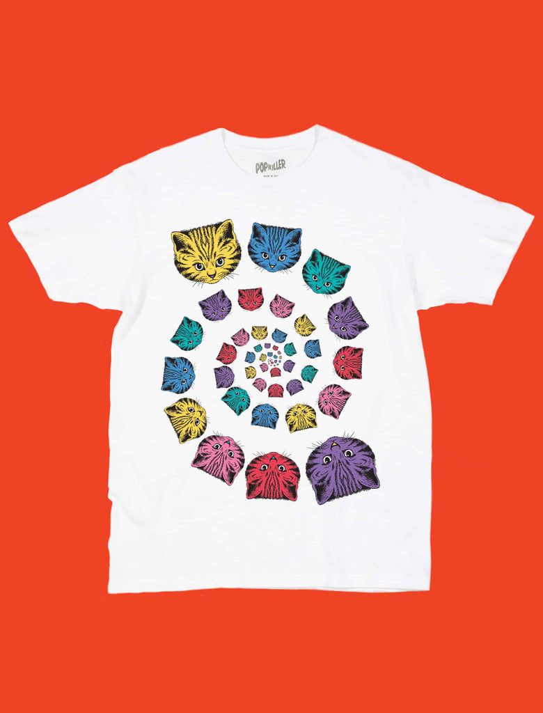 Spiral Cat Classic T-Shirt - The Dog Shop