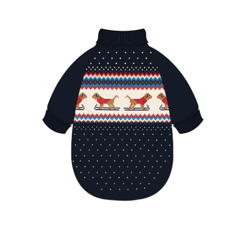 The Foggy Dog Sweater - Gray Malin x TFD Hit the Slopes - The Dog Shop