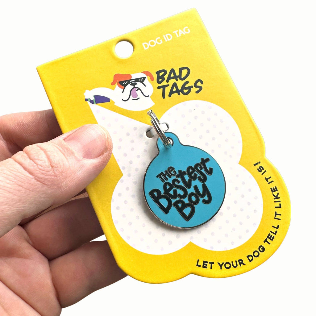 Pet ID QR Tag - The Bestest Boy - The Dog Shop