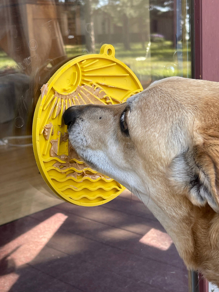 Sodapup Enrichment Lick Mat With Suction Cups - Sun n' Sea - The Dog Shop