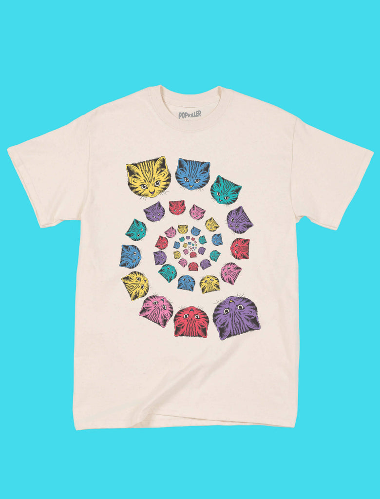 Spiral Cat Classic T-Shirt - The Dog Shop