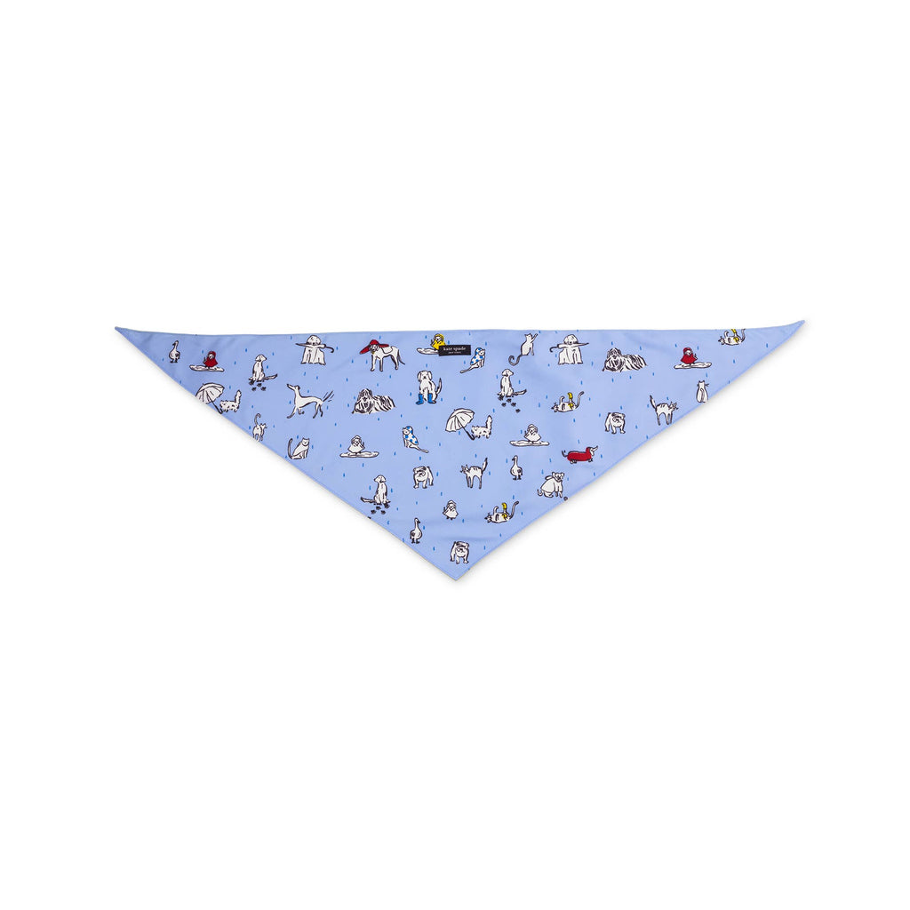 kate spade Dog Bandana - Raining Cats and Dogs - The Dog Shop