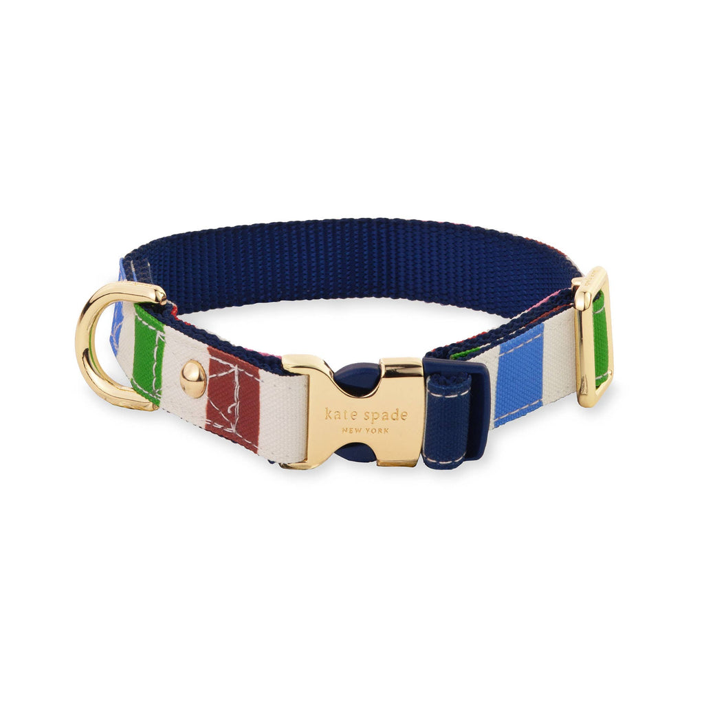 kate spade Dog Collar - Adventure Stripe - The Dog Shop