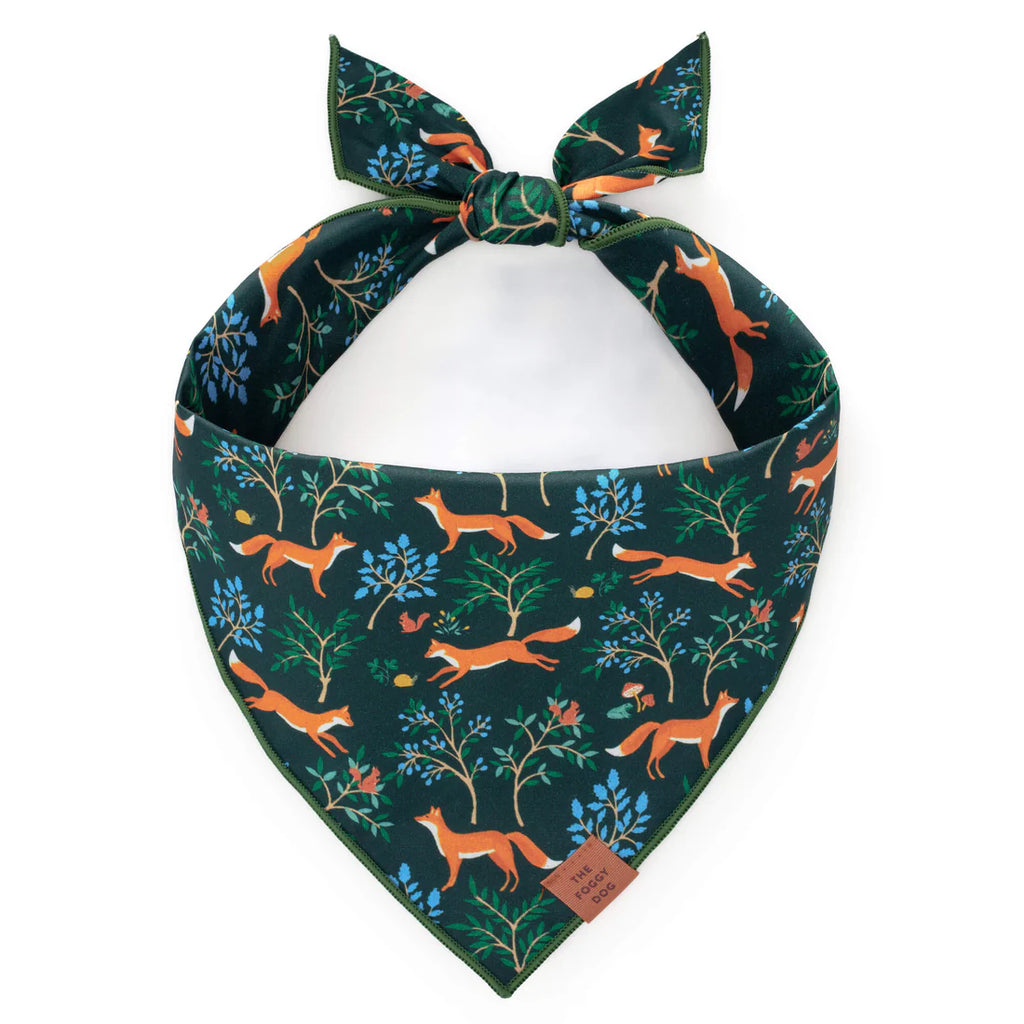 The Foggy Dog Bandana - Woodland Fox Dog - The Dog Shop