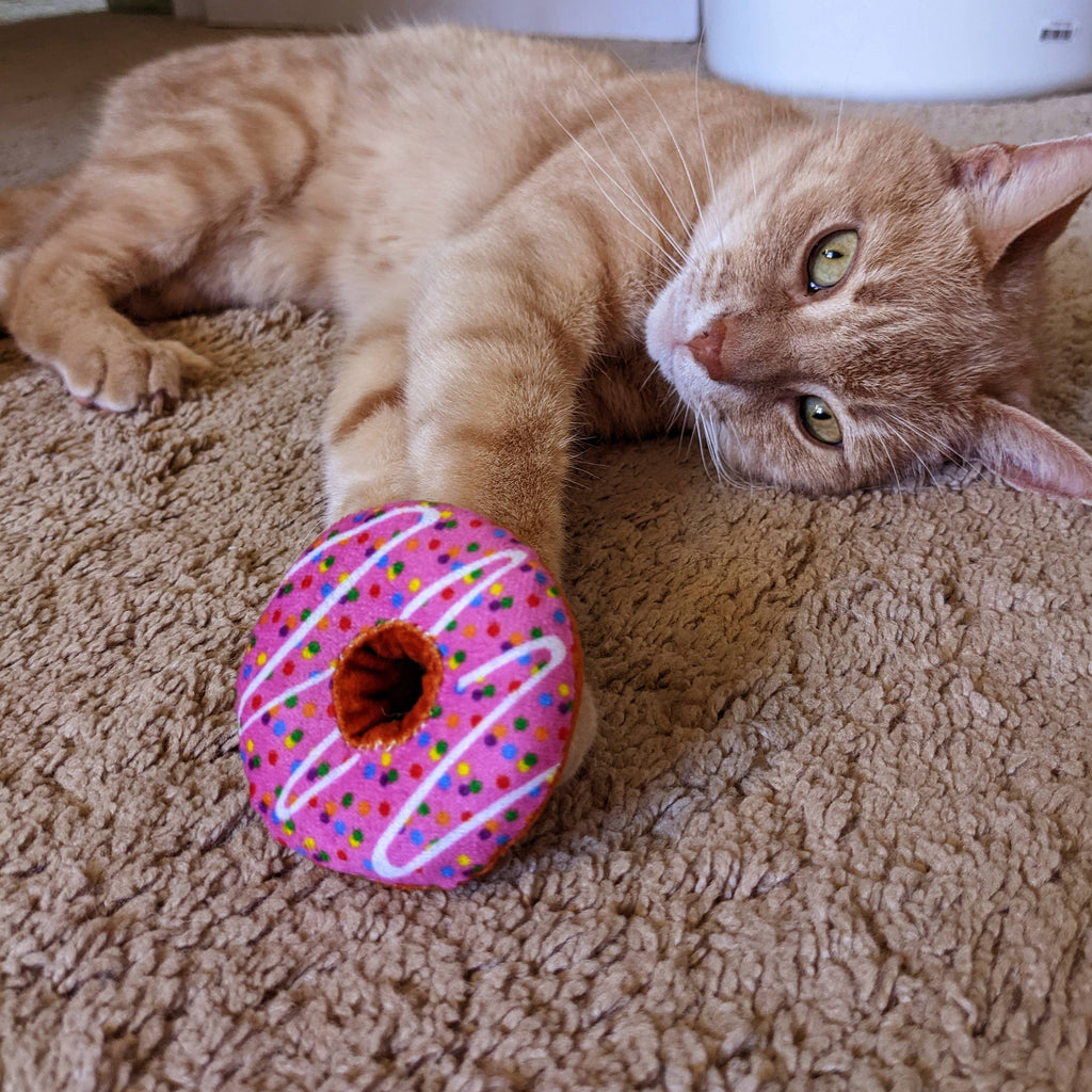 Strawberry Donut for Cats - The Dog Shop