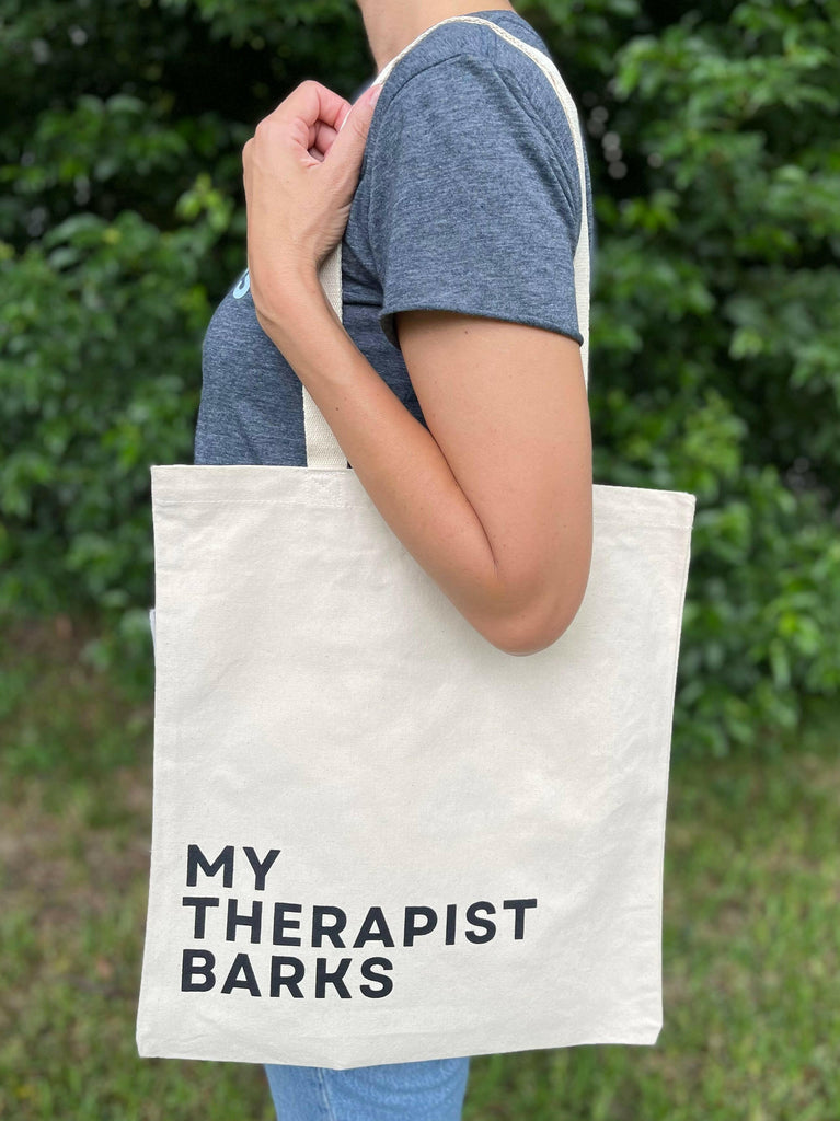 My Therapist Barks Tote Bag - The Dog Shop