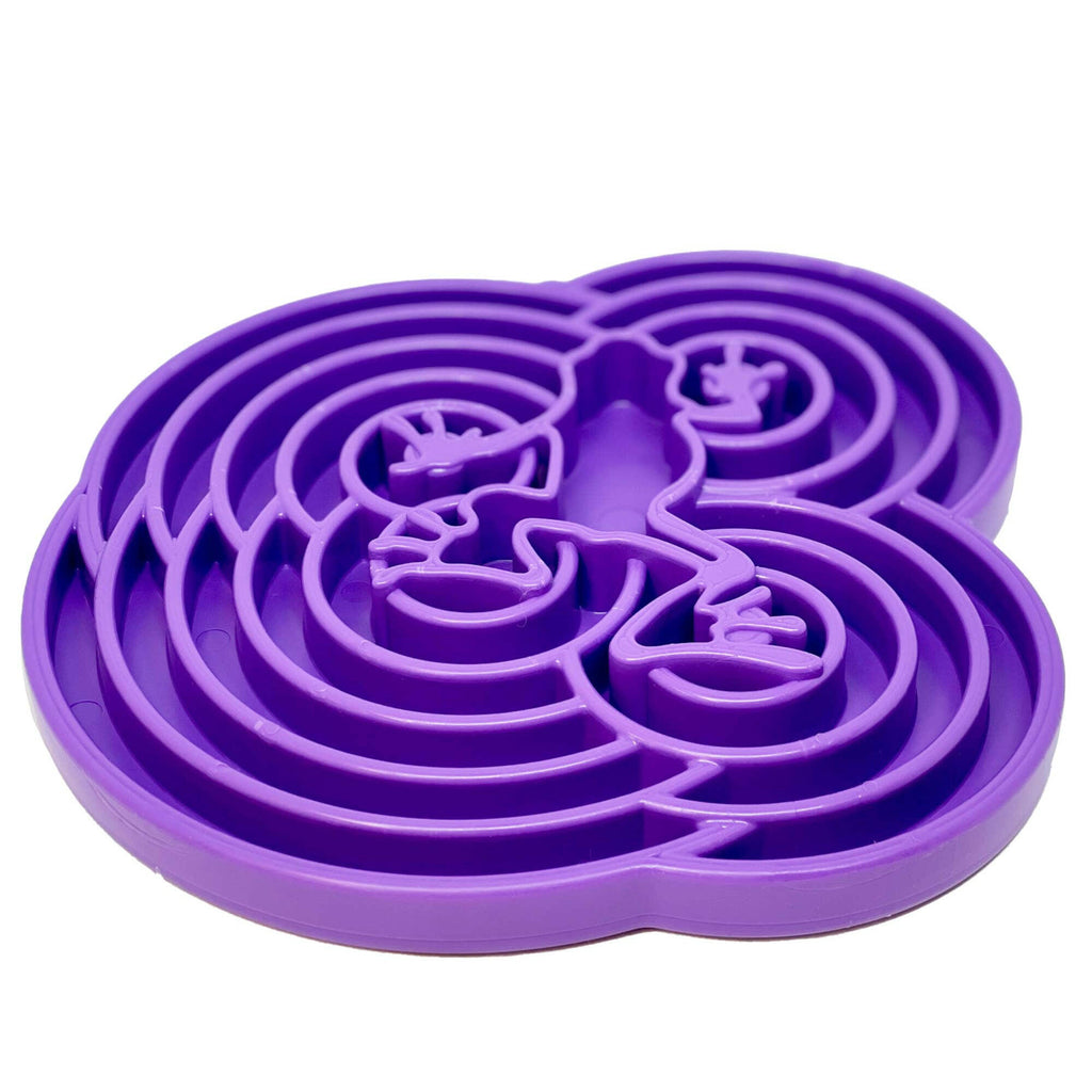 SodaPup Water Frog Enrichment Tray for Dogs - Purple - The Dog Shop