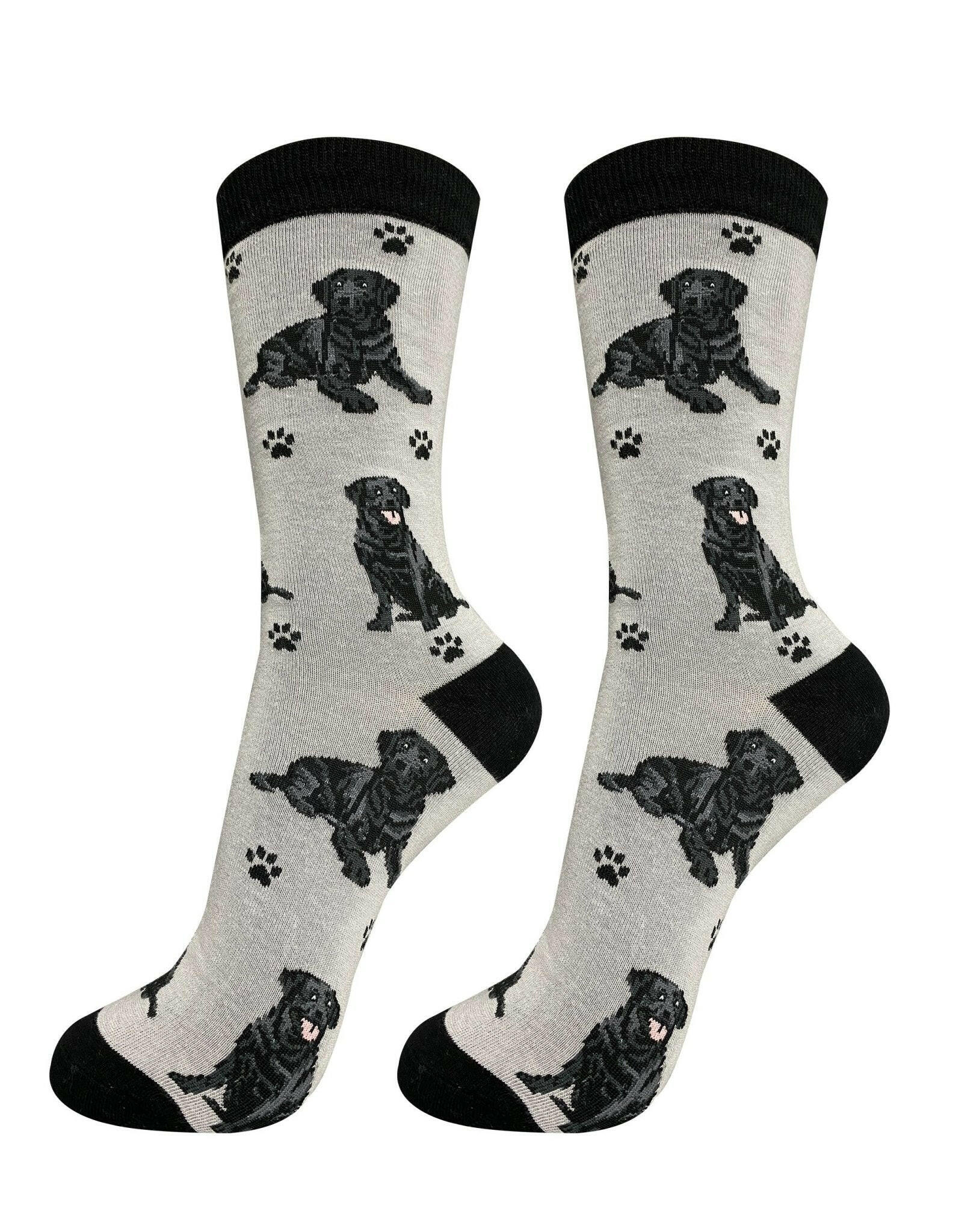 Black dog socks sale