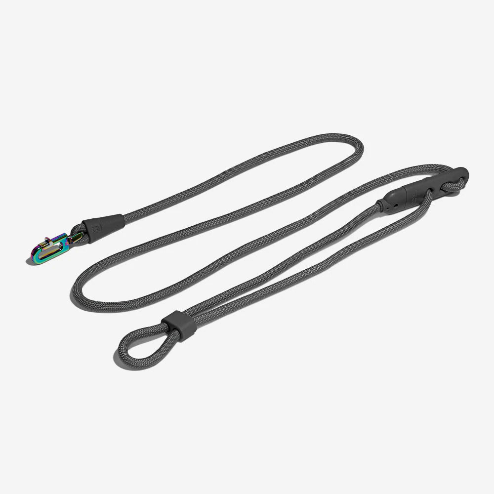 Zee.Dog Hands-Free Dog Leash Titanium Grey - The Dog Shop